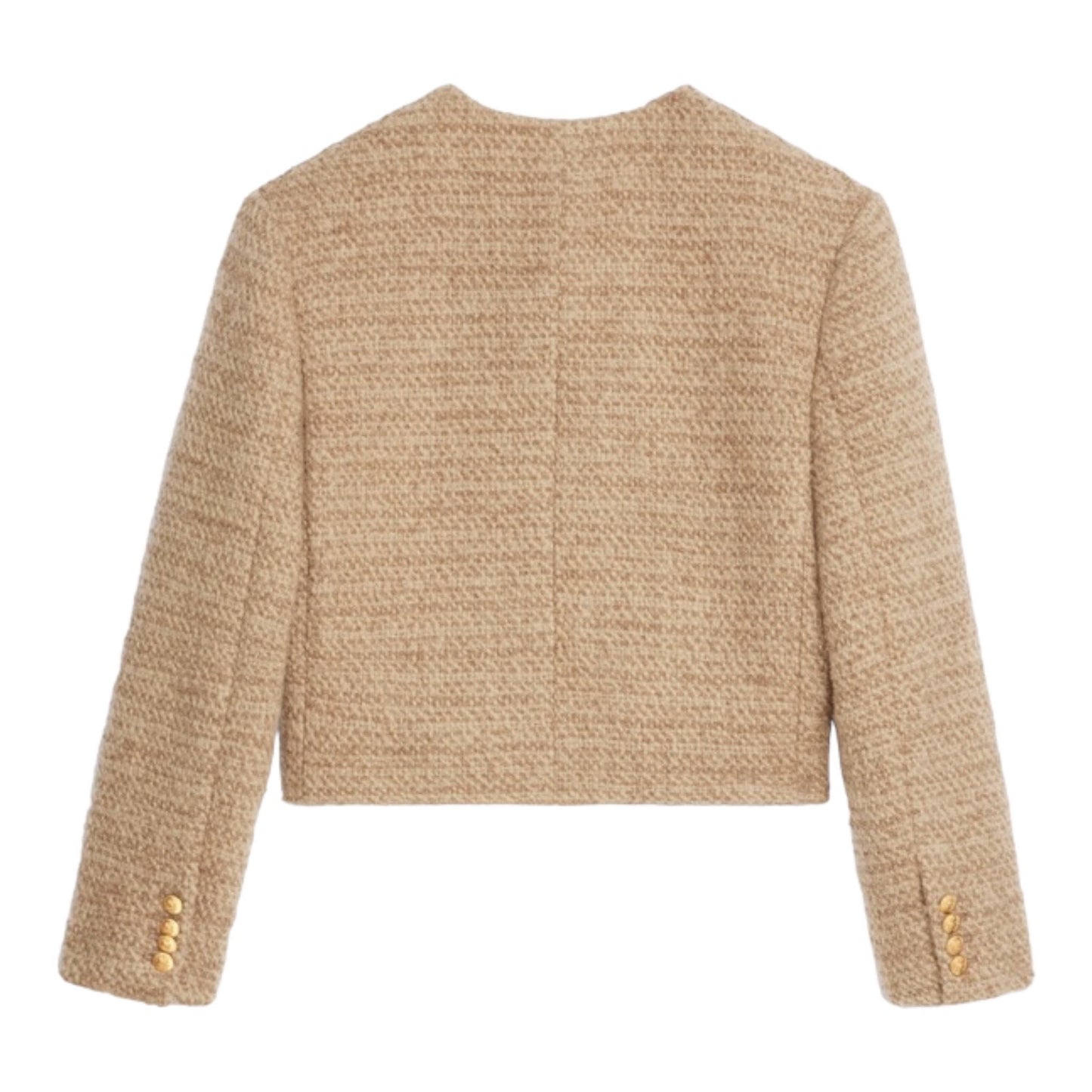 Celine Chasseur Jacket in Natural Knitted Natté (Women's)