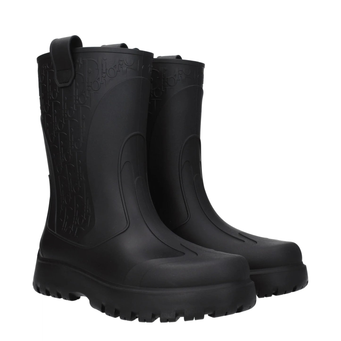 Dior Rubber Oblique Garden Boots