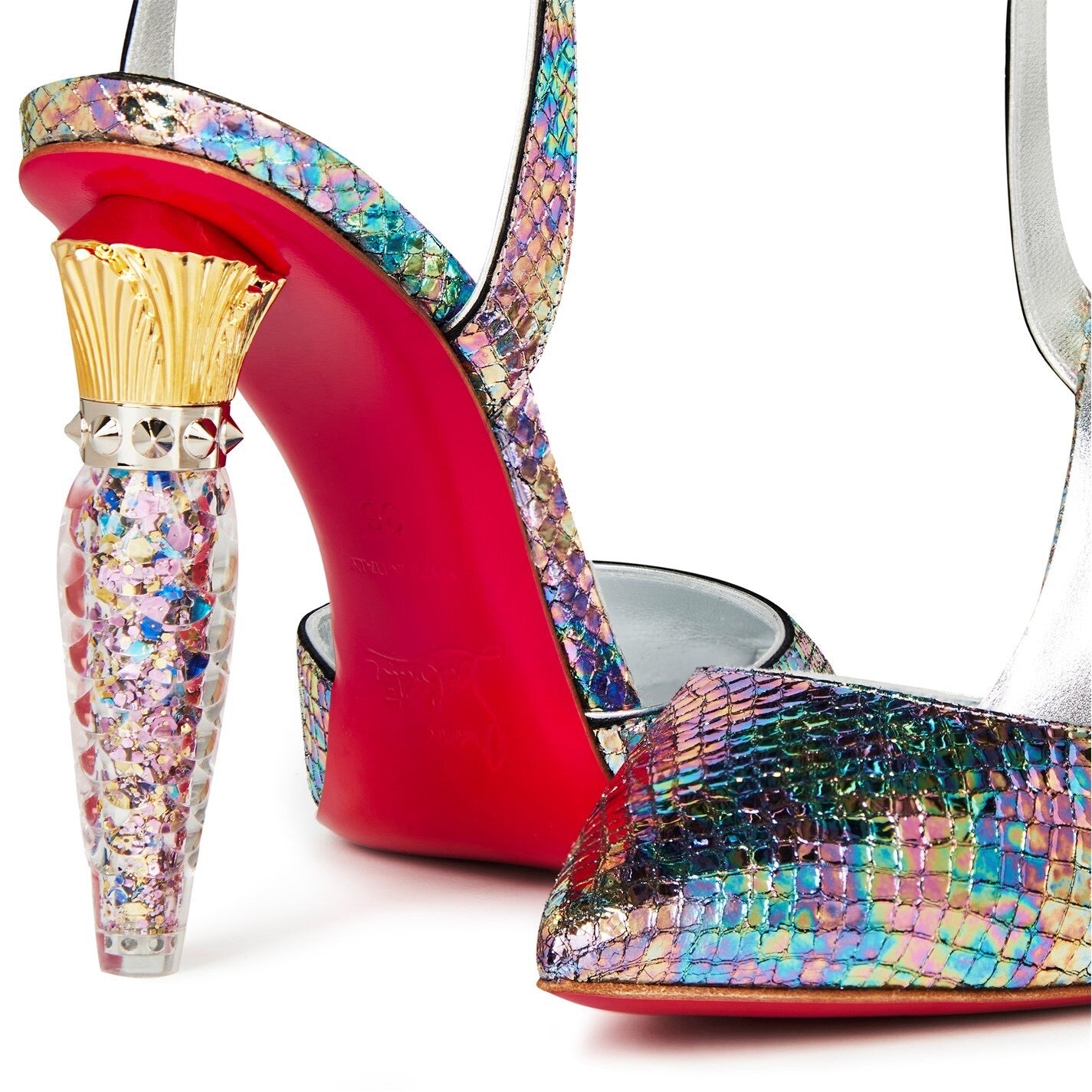 Christian Louboutin Lipgloss Jen 100 Heels