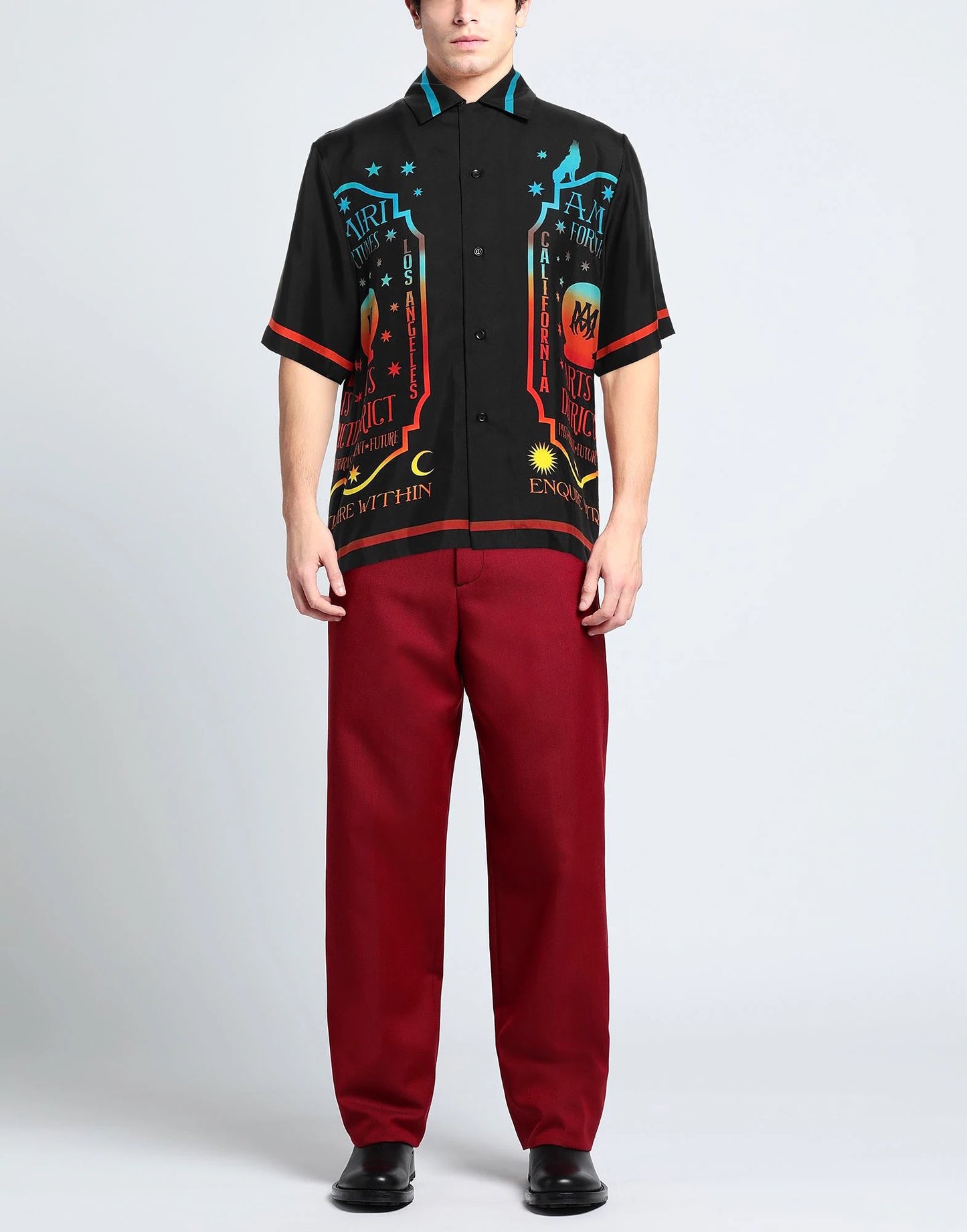 Amiri Fortune Bowling Shirt