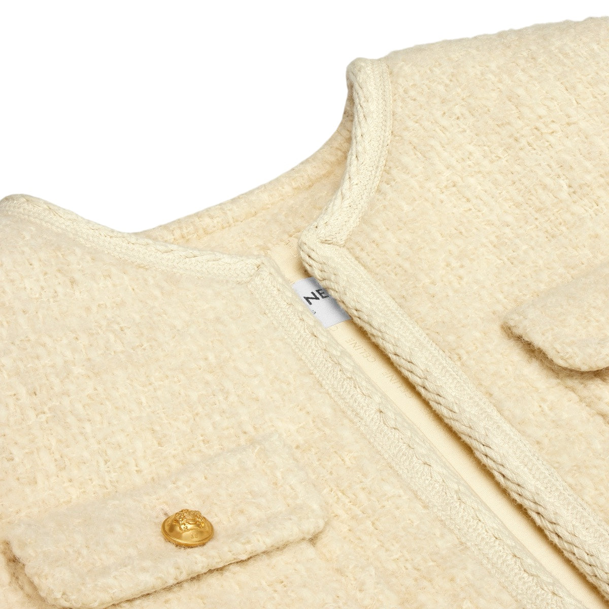 Celine Chelsea Jacket in Light Tweed (Women's)