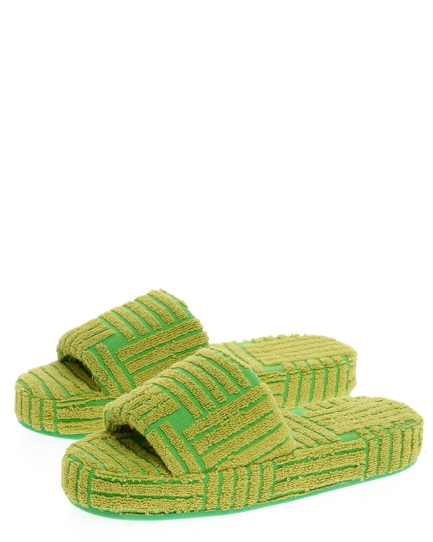 Bottega Veneta Intreccio Jacquard Resort Sandals