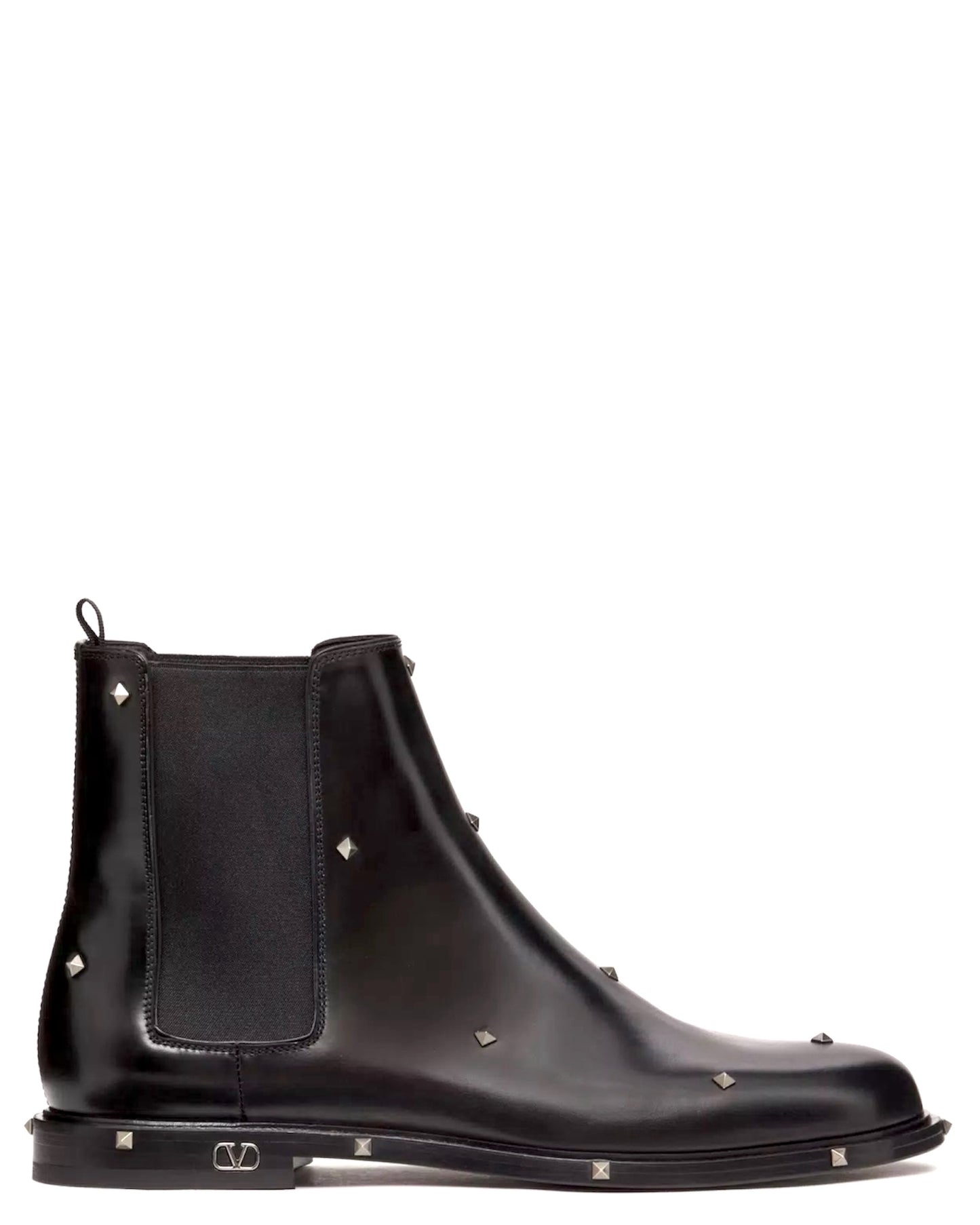 Valentino Garavani Aristopunk Stud Calfskin Ankle Boots