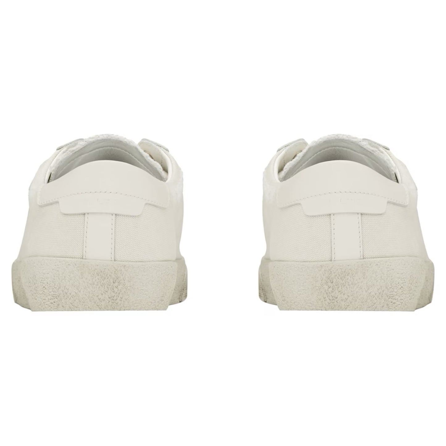 Saint Laurent Court Classic SL/06 Embroidered Sneakers in Canvas and Leather (Women's)