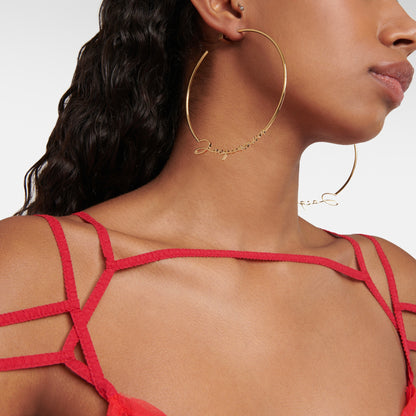 Jacquemus Les Creoles Jacquemus Hoop Earrings