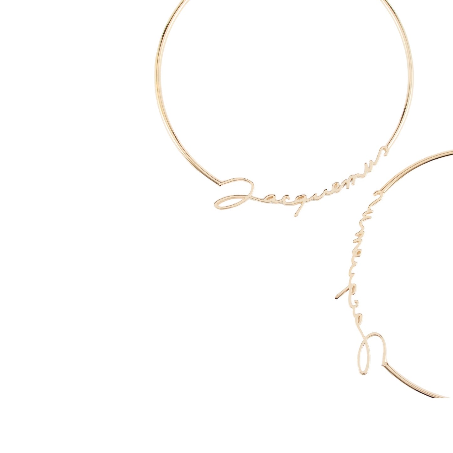 Jacquemus Les Creoles Jacquemus Hoop Earrings