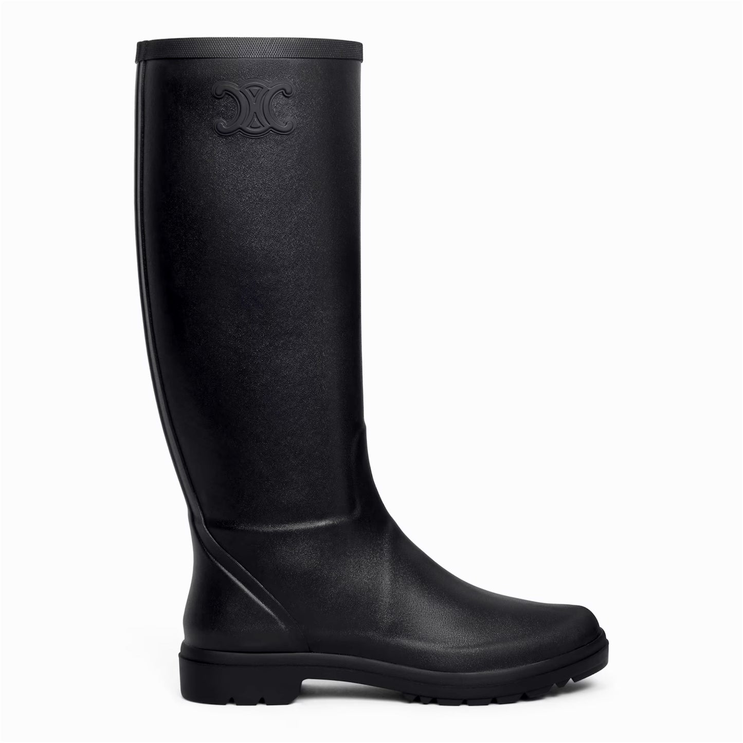 Celine High Celine Rain Boots in Natural Rubber (Women’s)