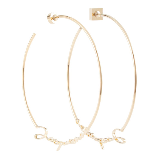 Jacquemus Les Creoles Jacquemus Hoop Earrings