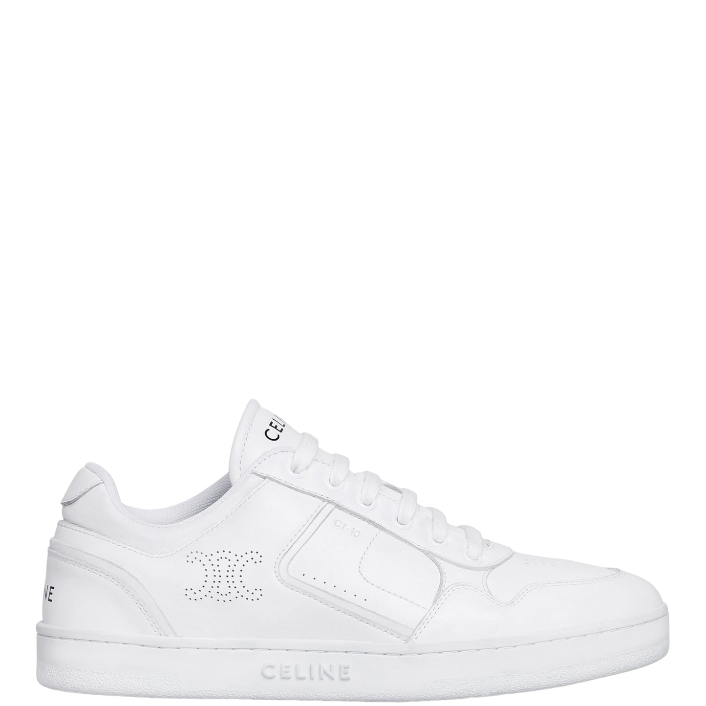 Celine CT-10 Low Lace-Up Sneaker in Calfskin (W)