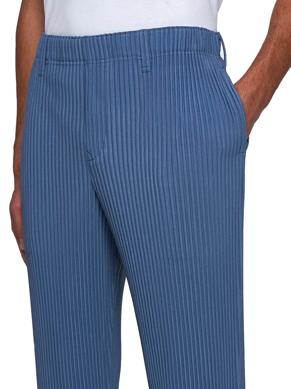 Homme Plissé Issey Miyake Pleated Tailored Trousers