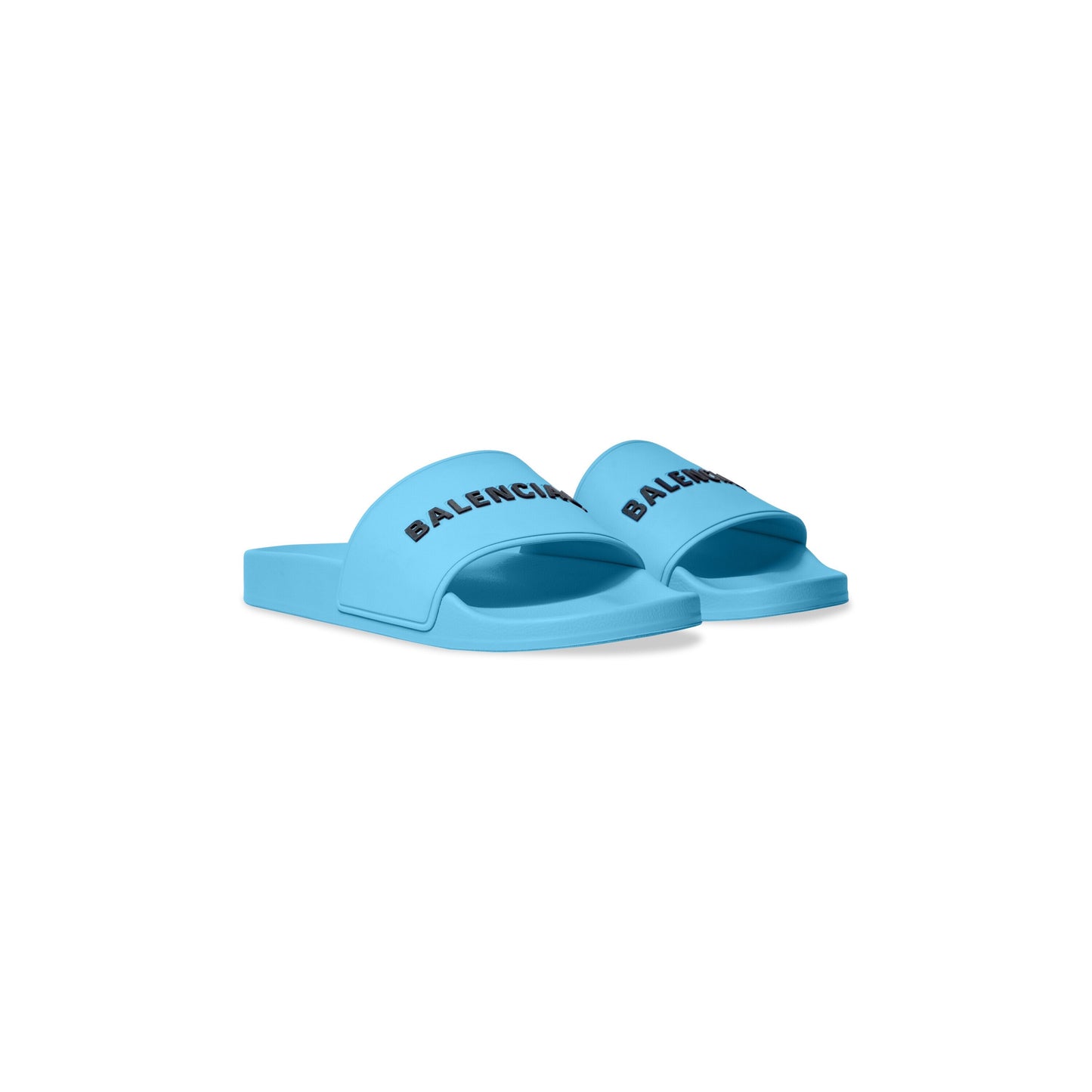 Balenciaga Logo Pool Slide Sandals