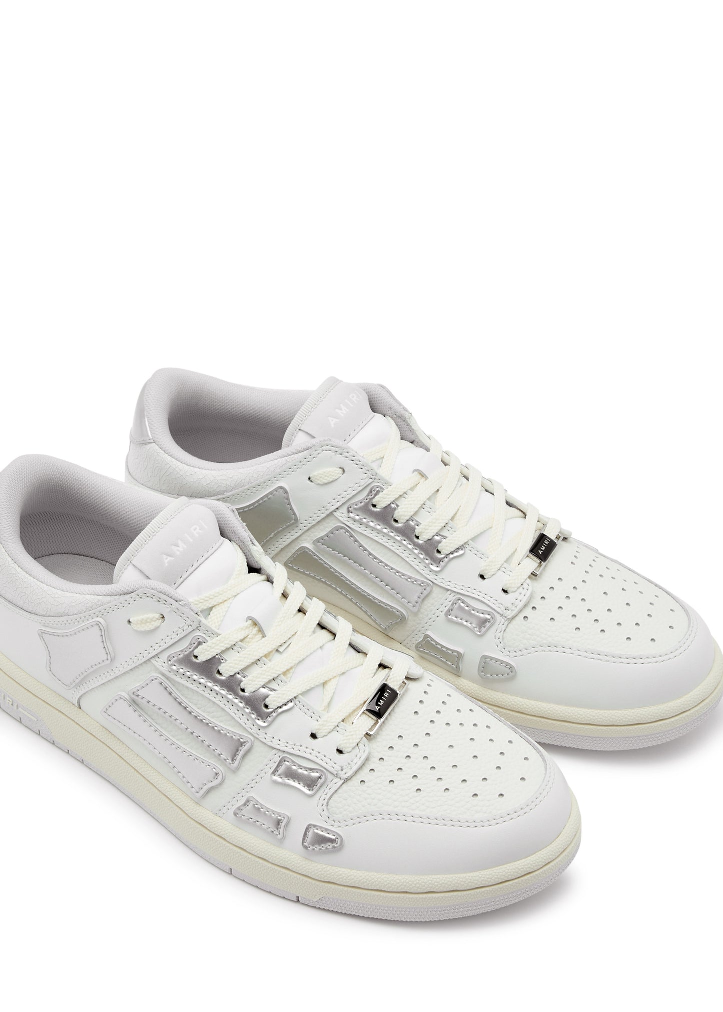 Amiri Metallic Skel Top Low Sneakers