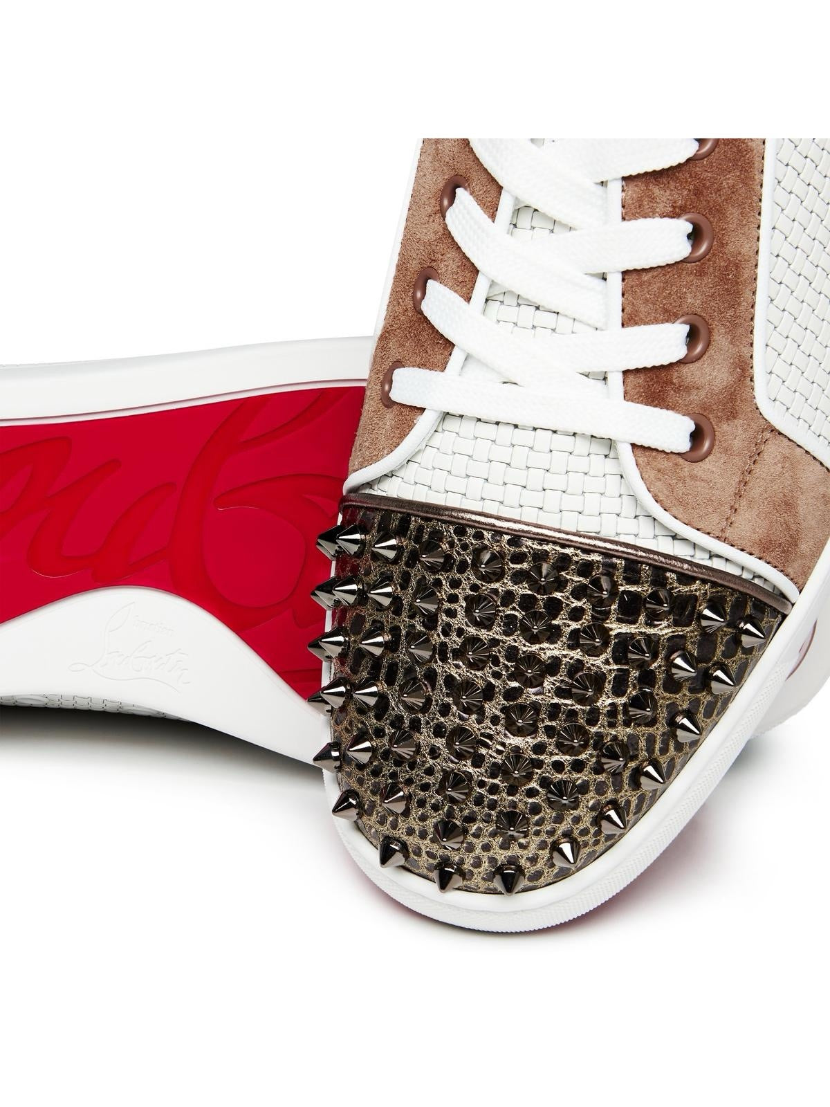 Christian Louboutin Louis Junior Spikes Orlato Sneakers