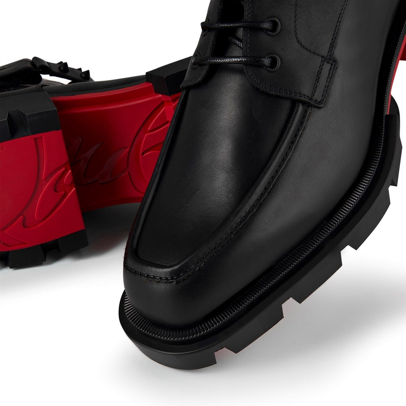 Christian Louboutin Our Flight Flat Derby Boots