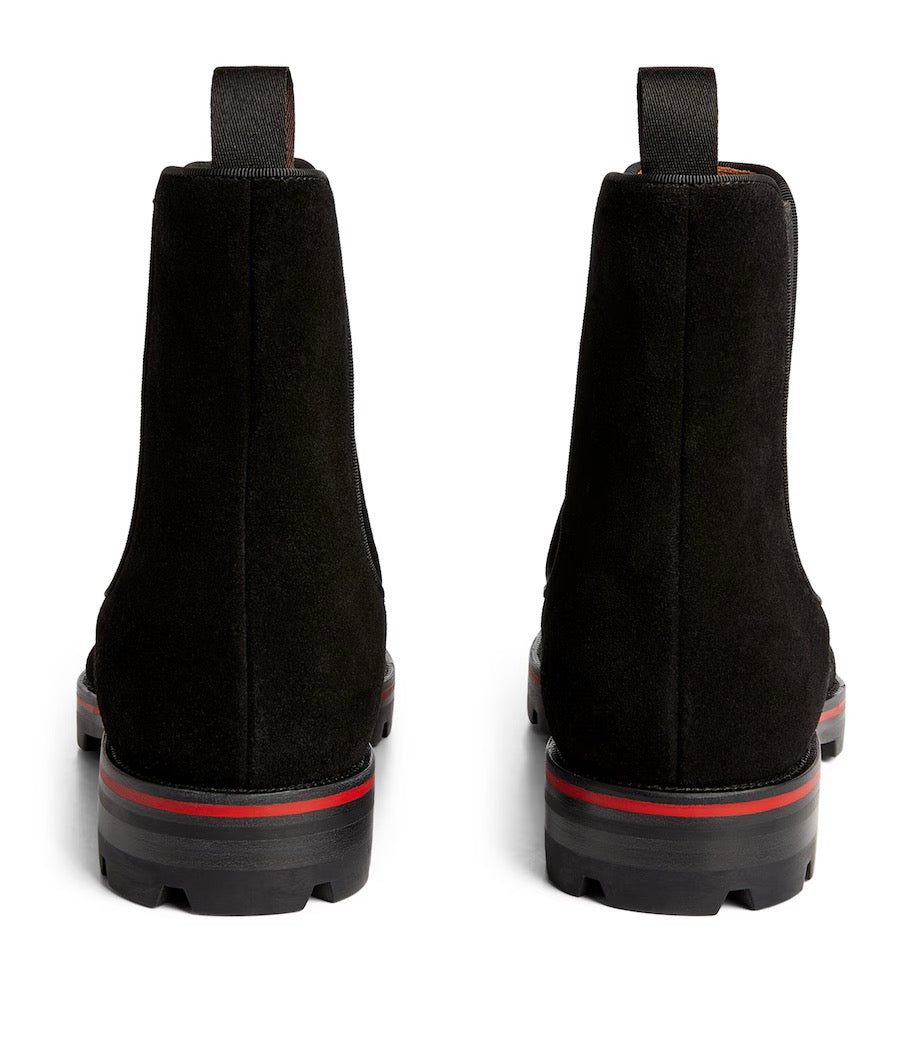 Christian Louboutin Alpinono Flat Suede Boots