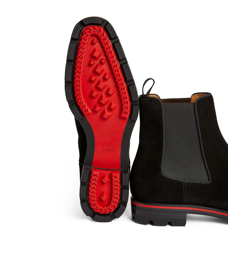 Christian Louboutin Alpinono Flat Suede Boots