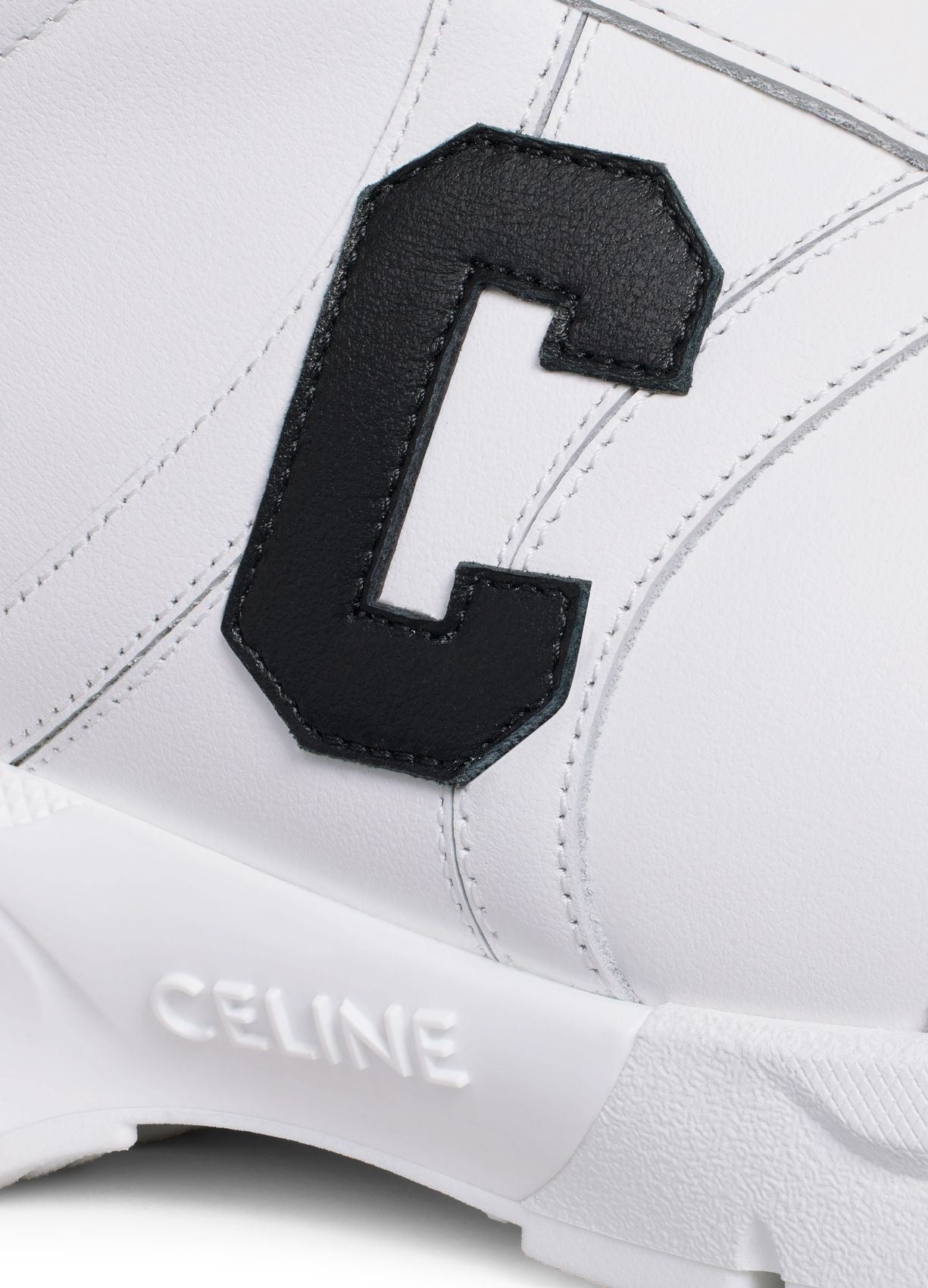 Celine Runner CR-02 Low Lace-Up Sneaker in Calfskin