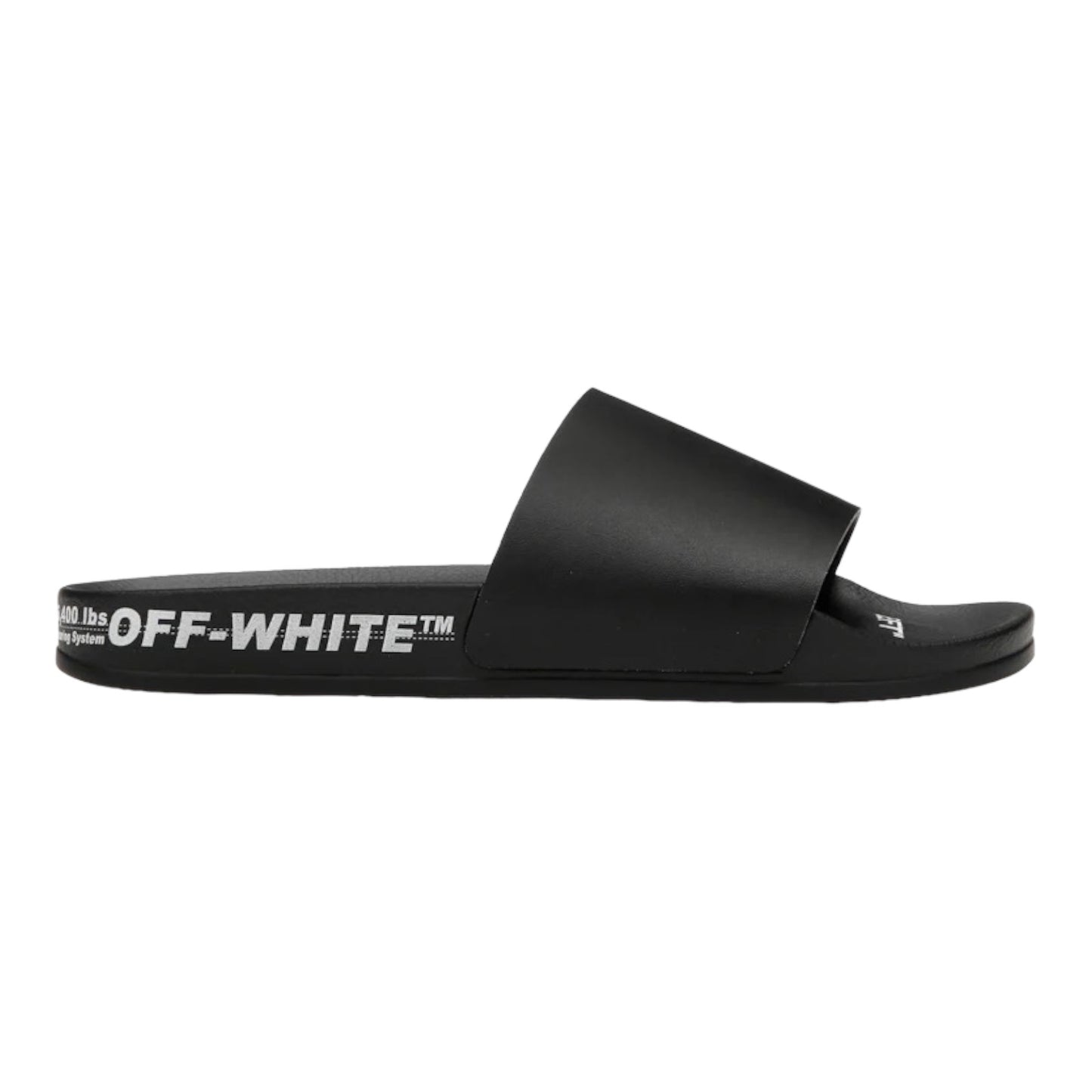 Off-White Industrial Belt Pool Slides