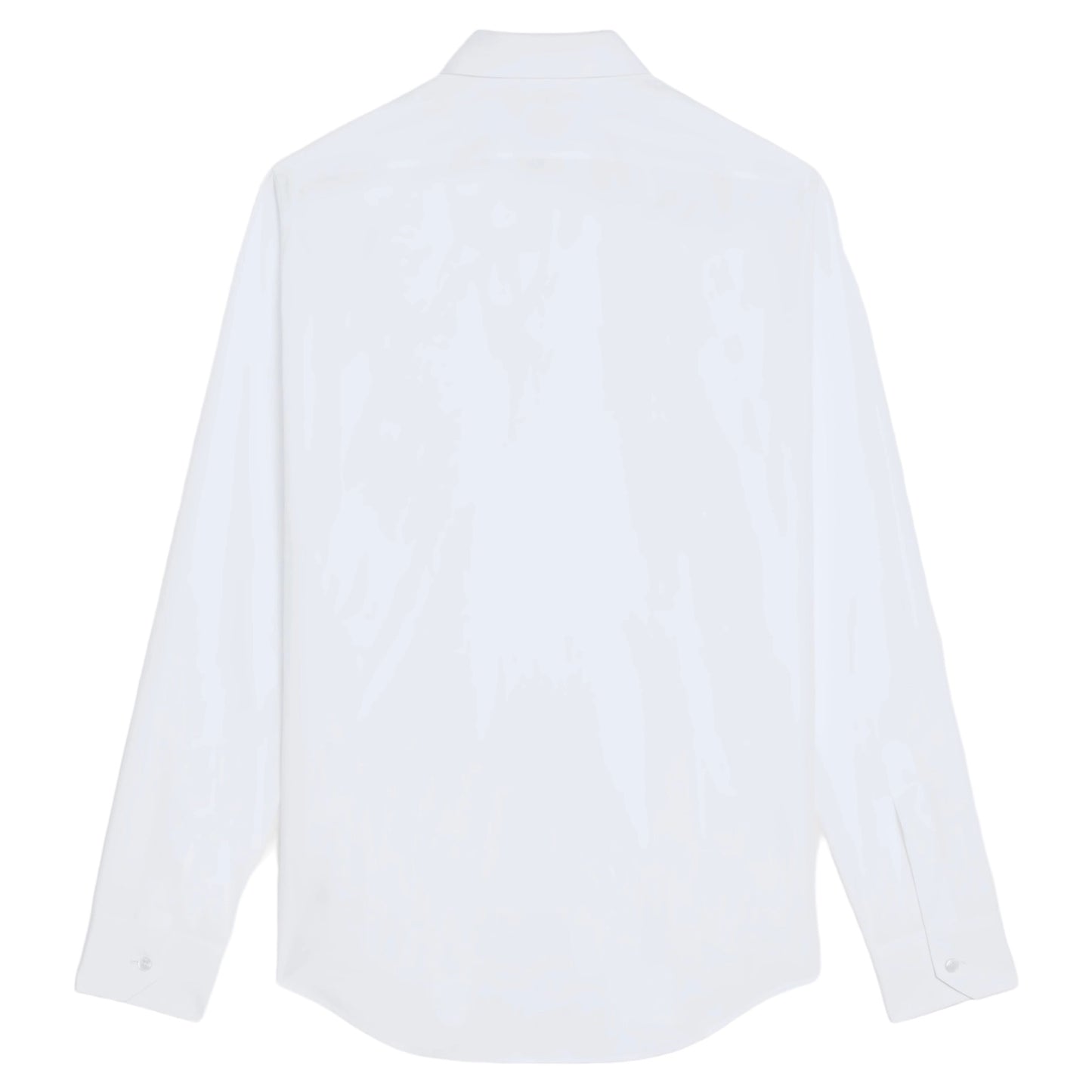 Celine Loose Shirt with Drugstore Collar and Edge-Stitching in Cotton Poplin