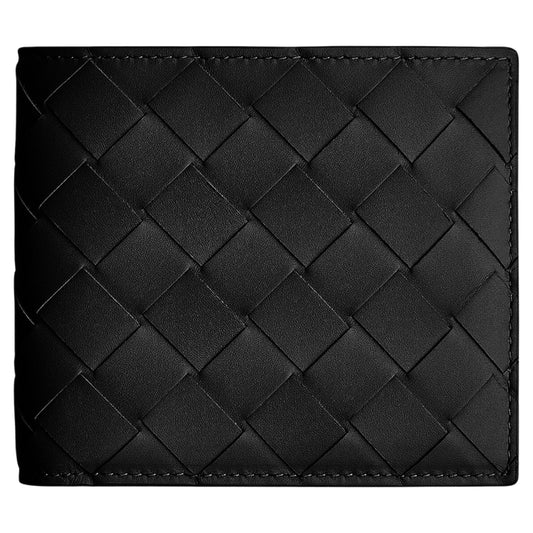 Bottega Veneta Intrecciato Bi-Fold Wallet With Coin Purse