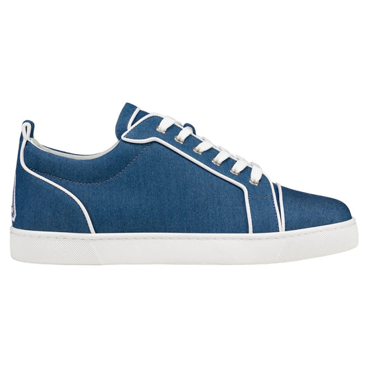 Christian Louboutin Varsijunior Flat Denim Sneakers