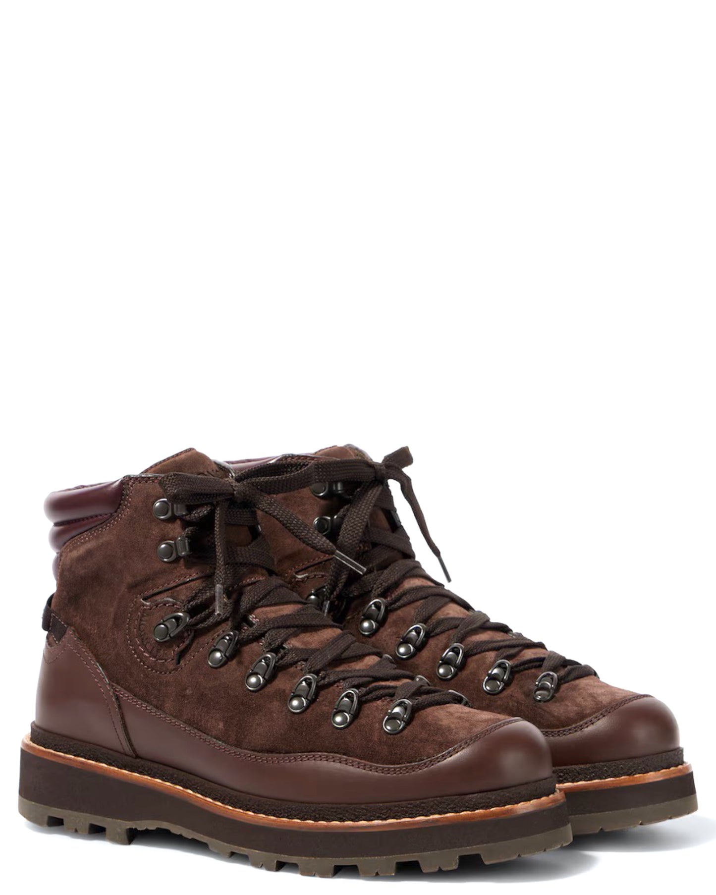 Moncler Peka Trek Leather Hiking Boots