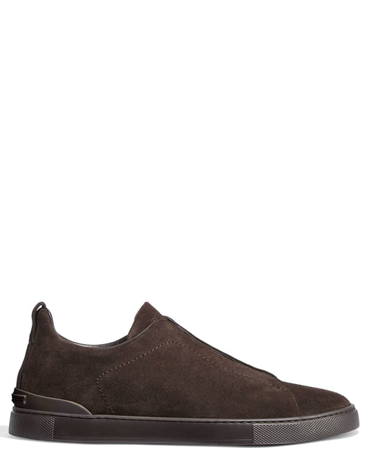 Zegna Suede Triple Stitch™ Sneakers