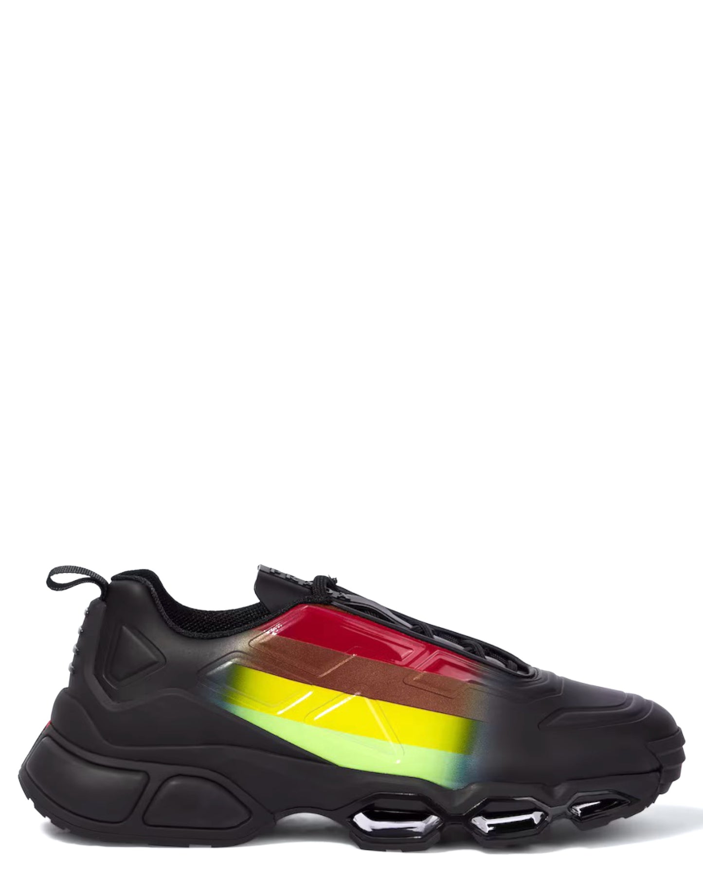 Prada Collision Cross Low-Top Sneakers