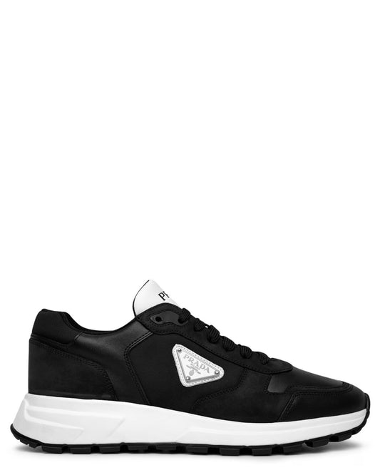 Prada Prax 01 Nubuck and Re-Nylon Sneakers