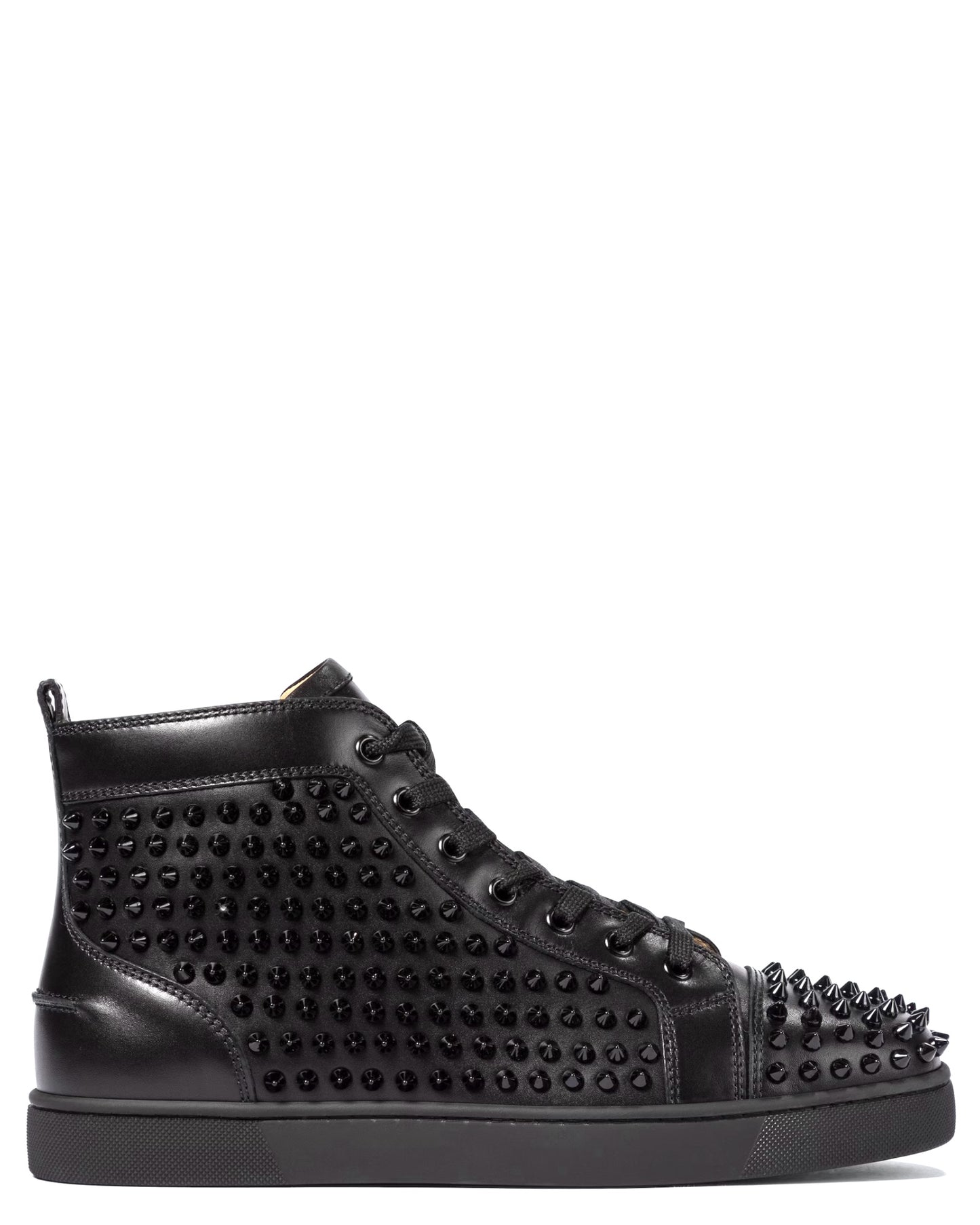 Christian Louboutin Louis Flat Calf Spikes Sneakers