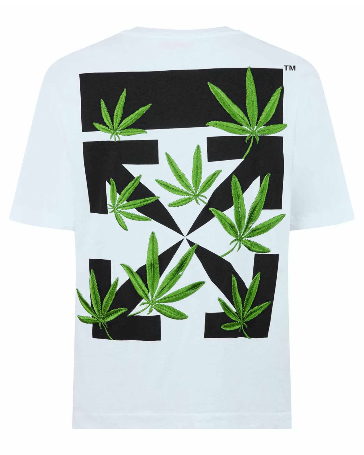 Off-White Oversized Weed Arrows T-Shirt