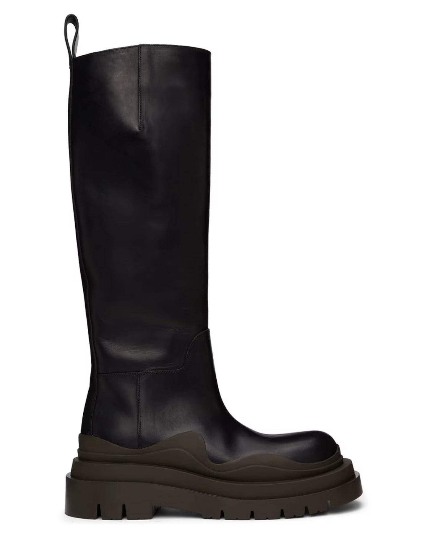 Bottega Veneta Military Calf Tire Boots