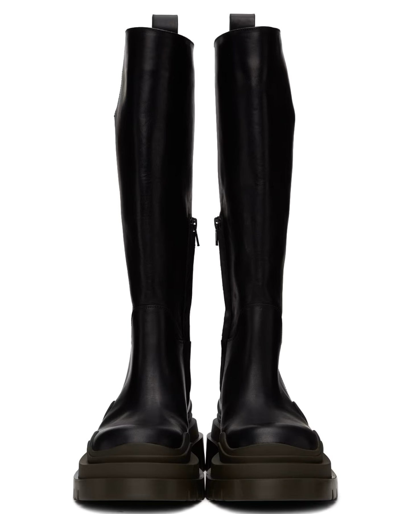 Bottega Veneta Military Calf Tire Boots