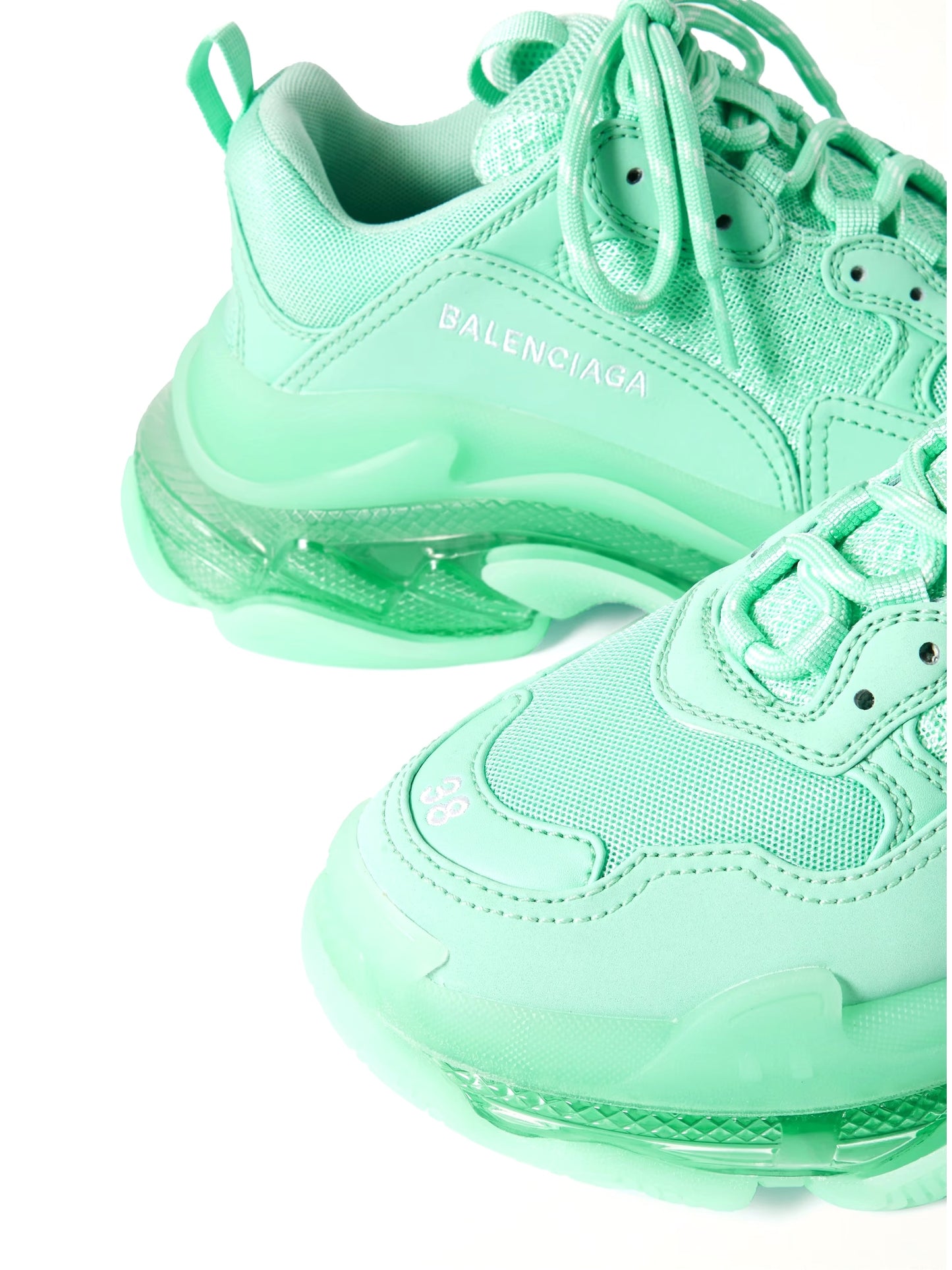 Balenciaga Triple S Clear Sole Sneakers