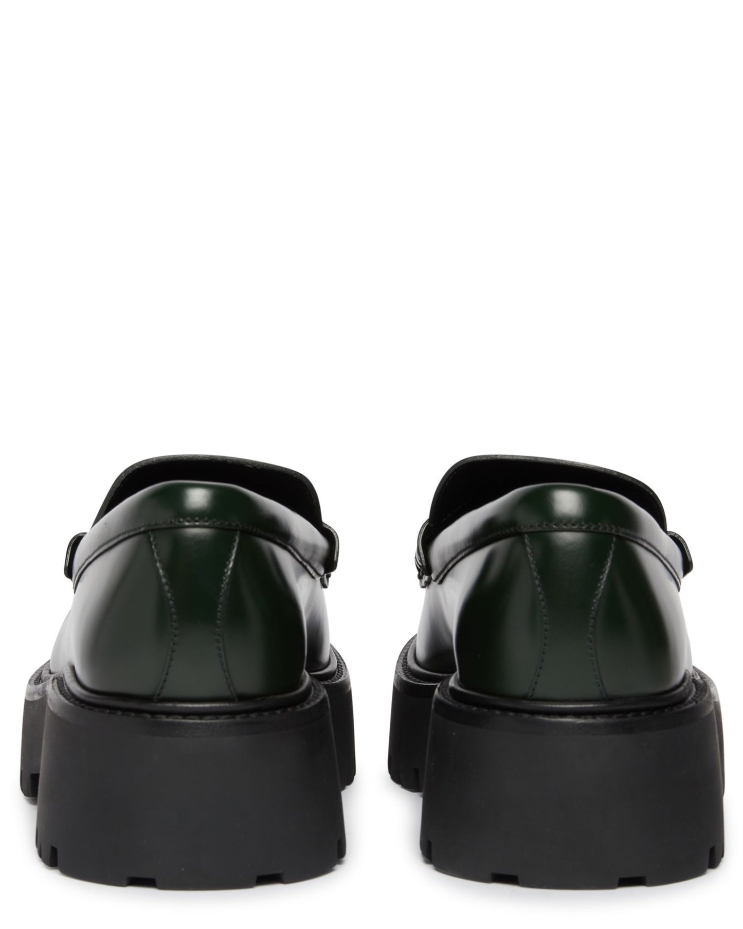 Celine Bulky Polished Bull Penny Loafers