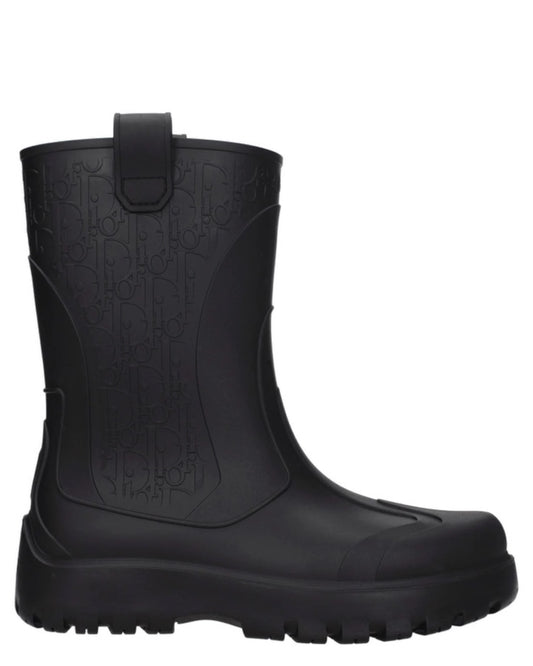 Dior Rubber Oblique Garden Boots