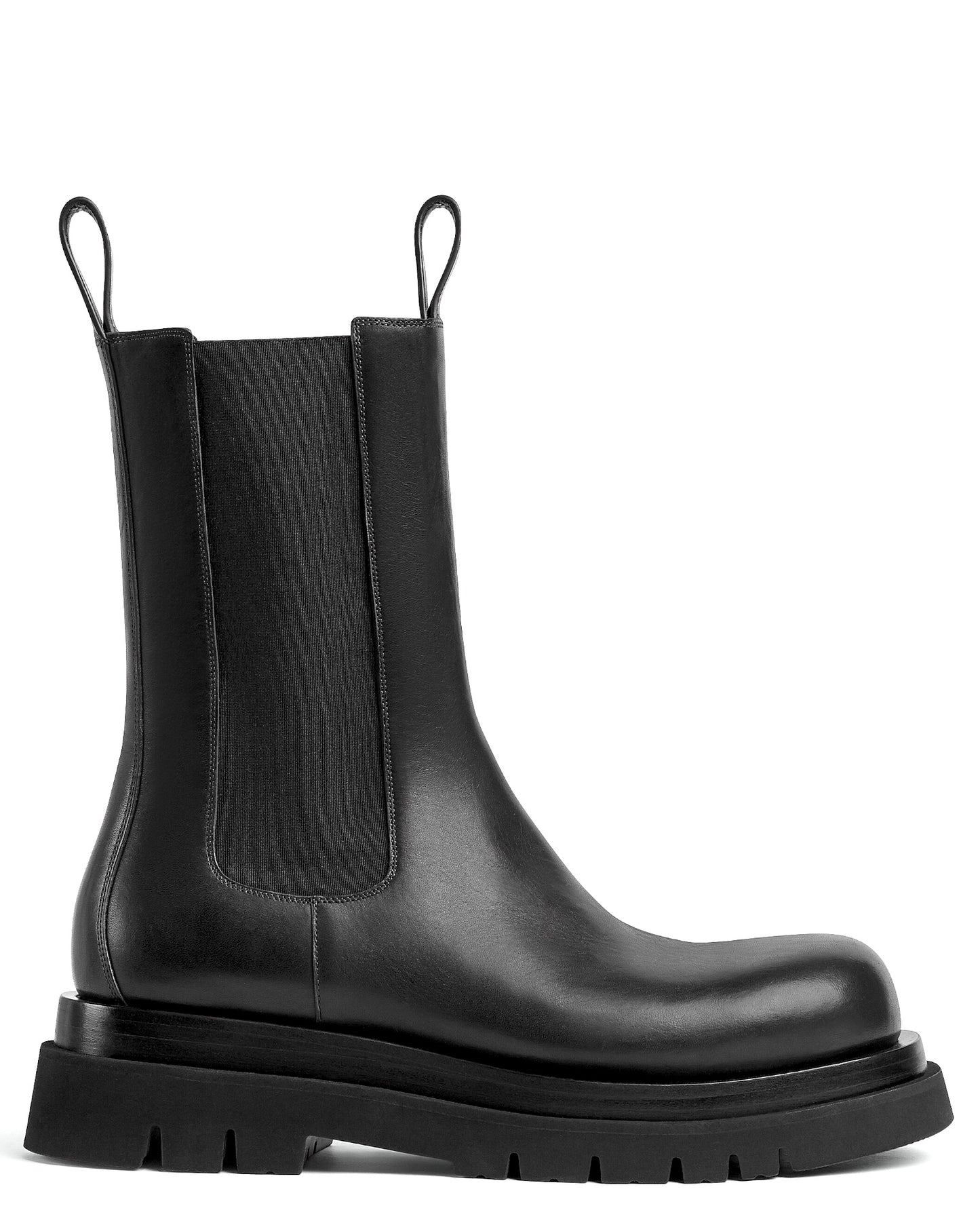 Bottega Veneta Storm Cuir Lug Boots