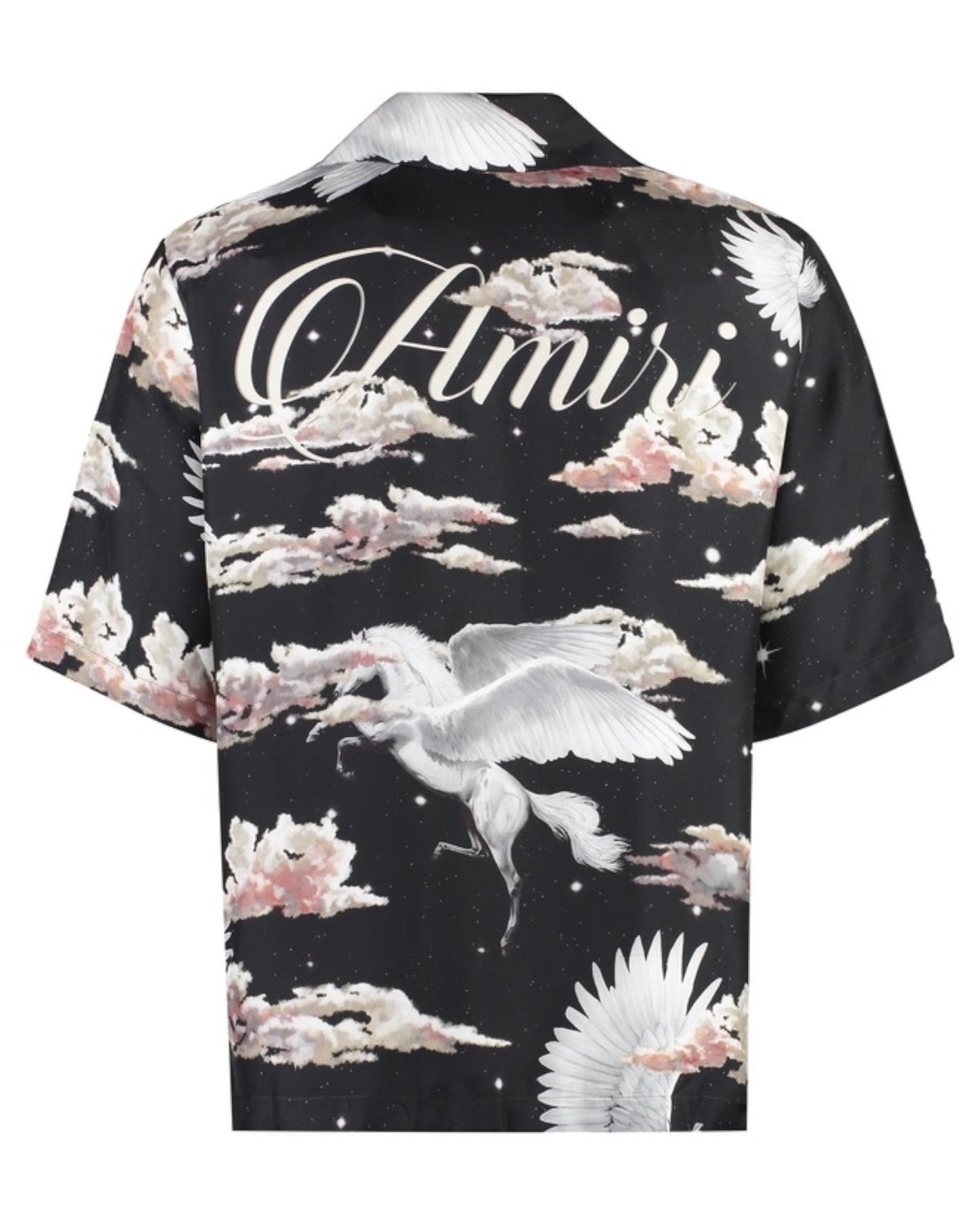 Amiri All Over Pegasus Bowling Shirt