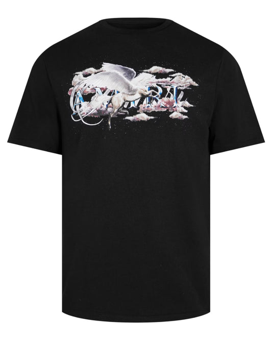 Amiri Pegasus Script Logo Tee
