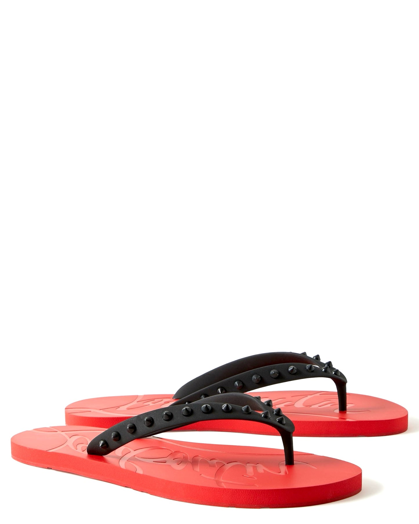 Christian Louboutin Loubi Flip Flat Sandals