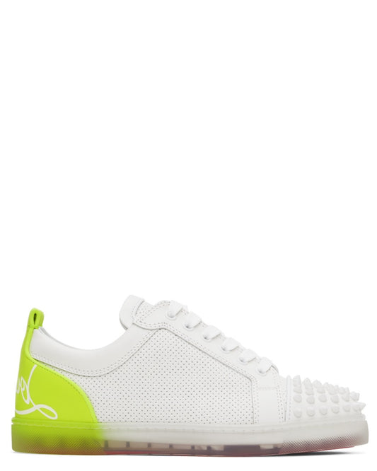 Christian Louboutin Fun Louis Junior Spikes Flat Sneakers