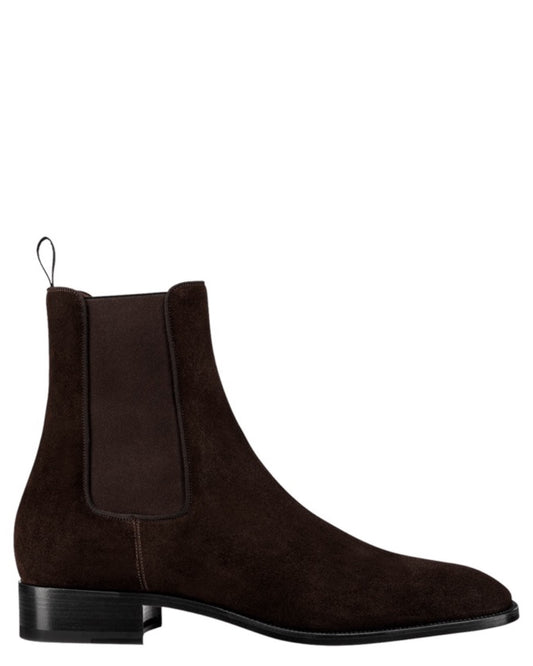 Christian Louboutin Samson Orlato Flat Chelsea Boots