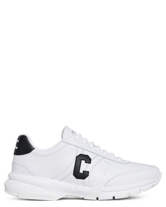 Celine Runner CR-02 Low Lace-Up Sneaker in Calfskin