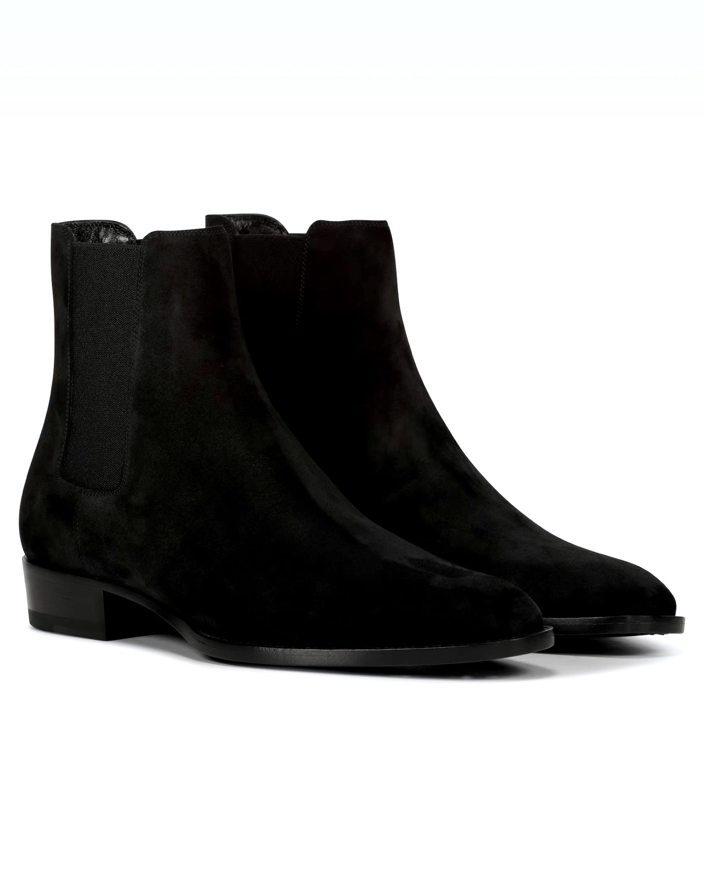 Saint Laurent Wyatt Chelsea Boots in Suede