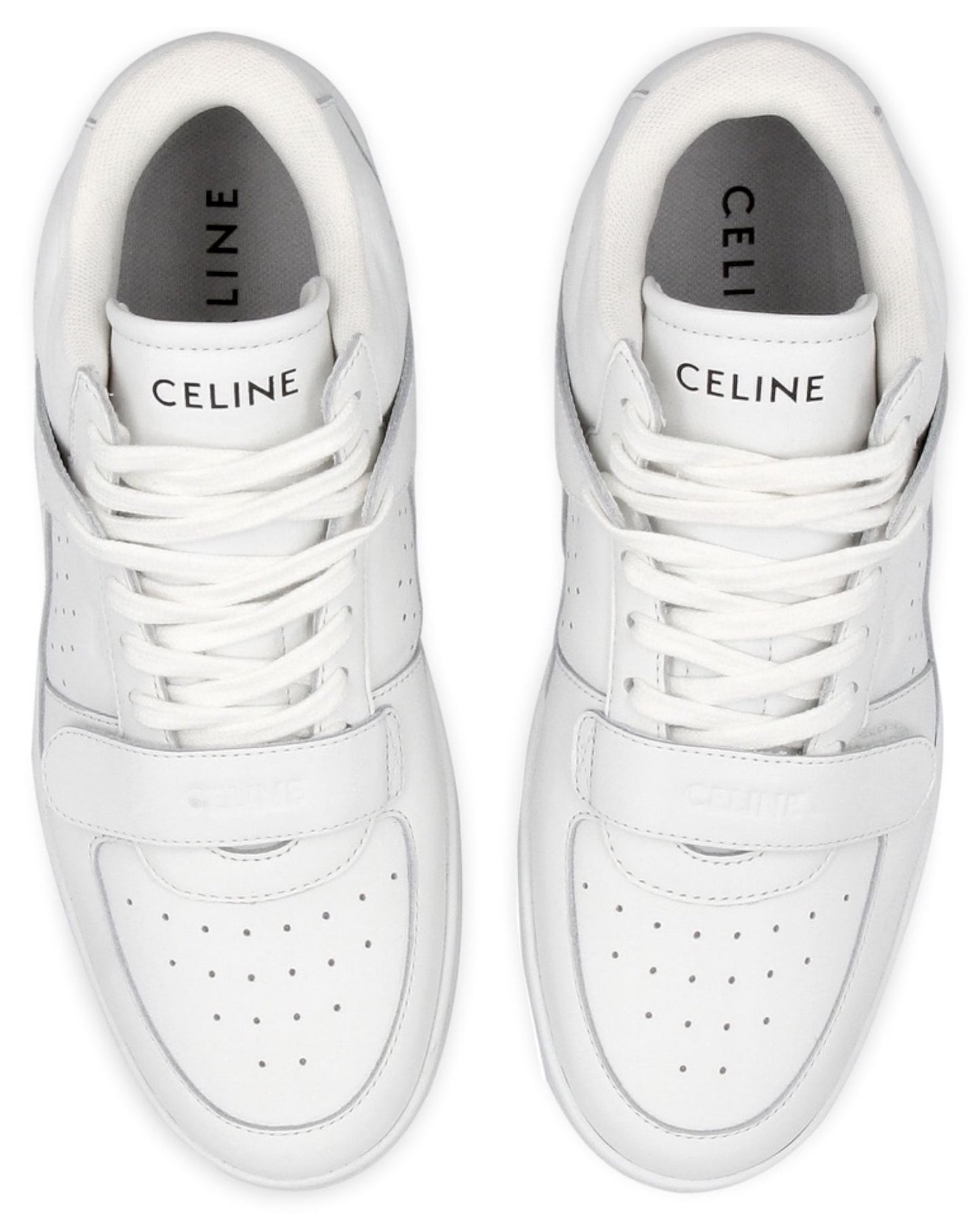 Celine CT-02 Mid Sneaker with Scratch in Calfskin