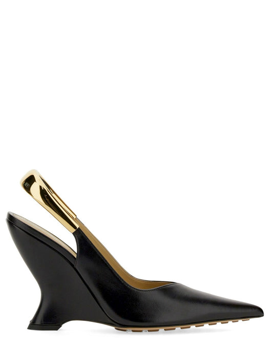 Bottega Veneta Punta Pointed-Toe Slingback Pumps