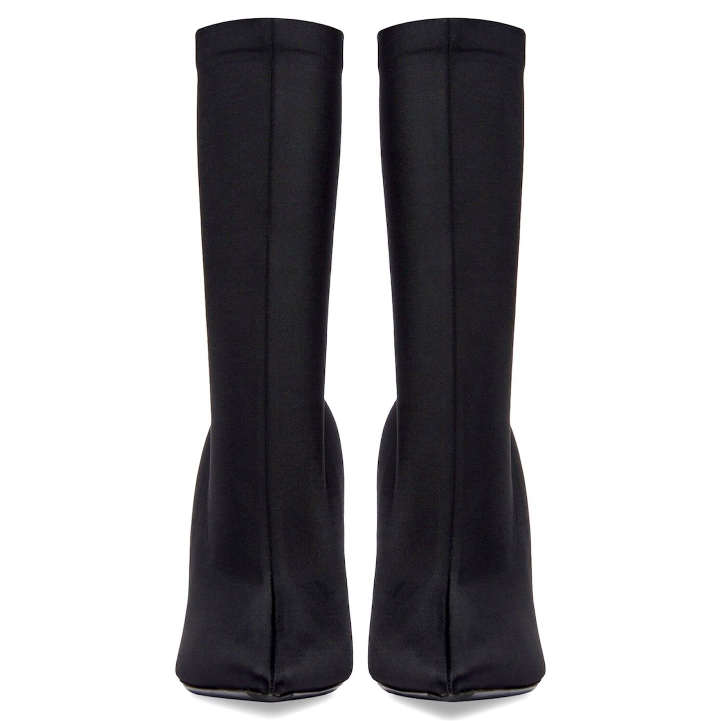 Balenciaga Knife 110MM Bootie in Black Matte Spandex (Women's)