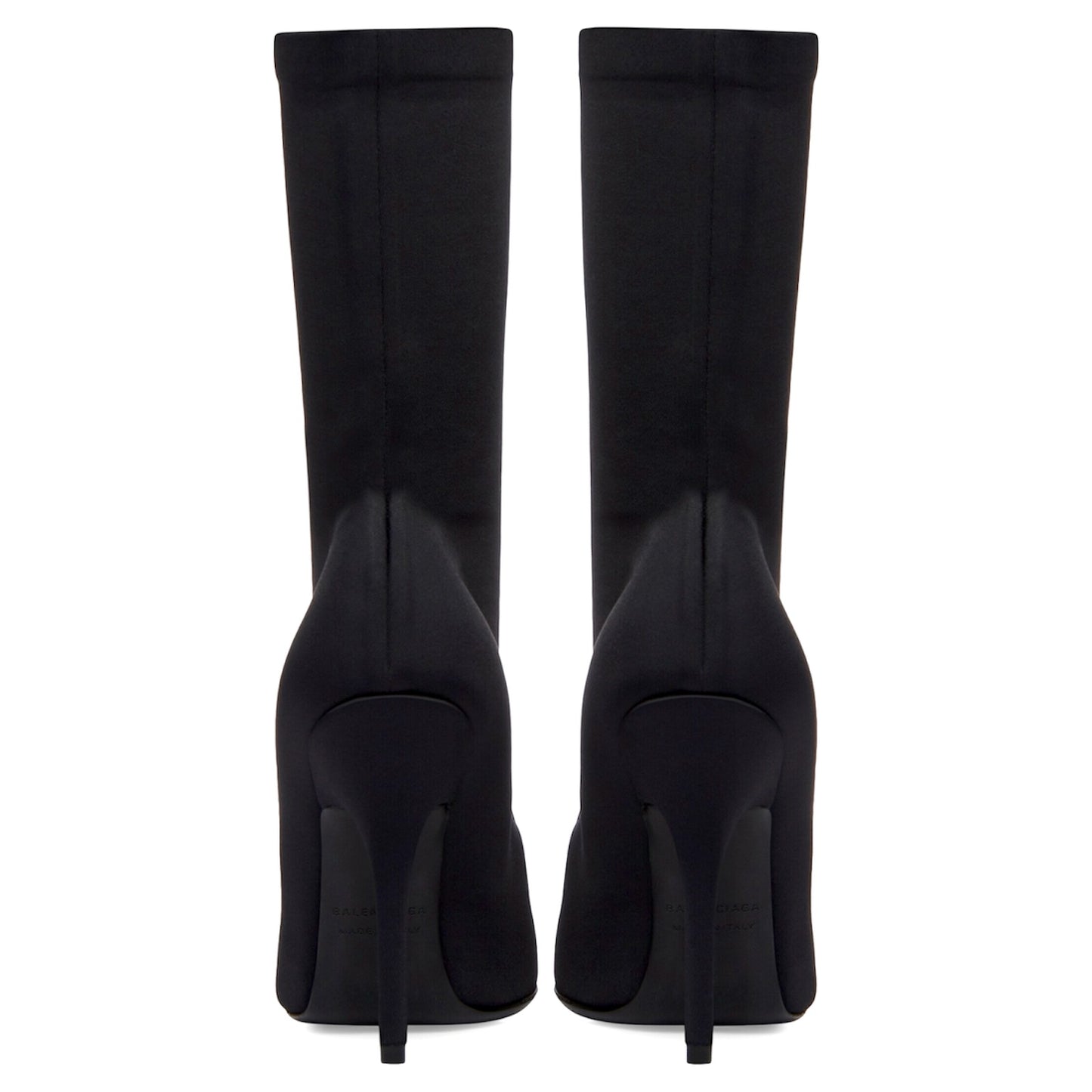Balenciaga Knife 110MM Bootie in Black Matte Spandex (Women's)