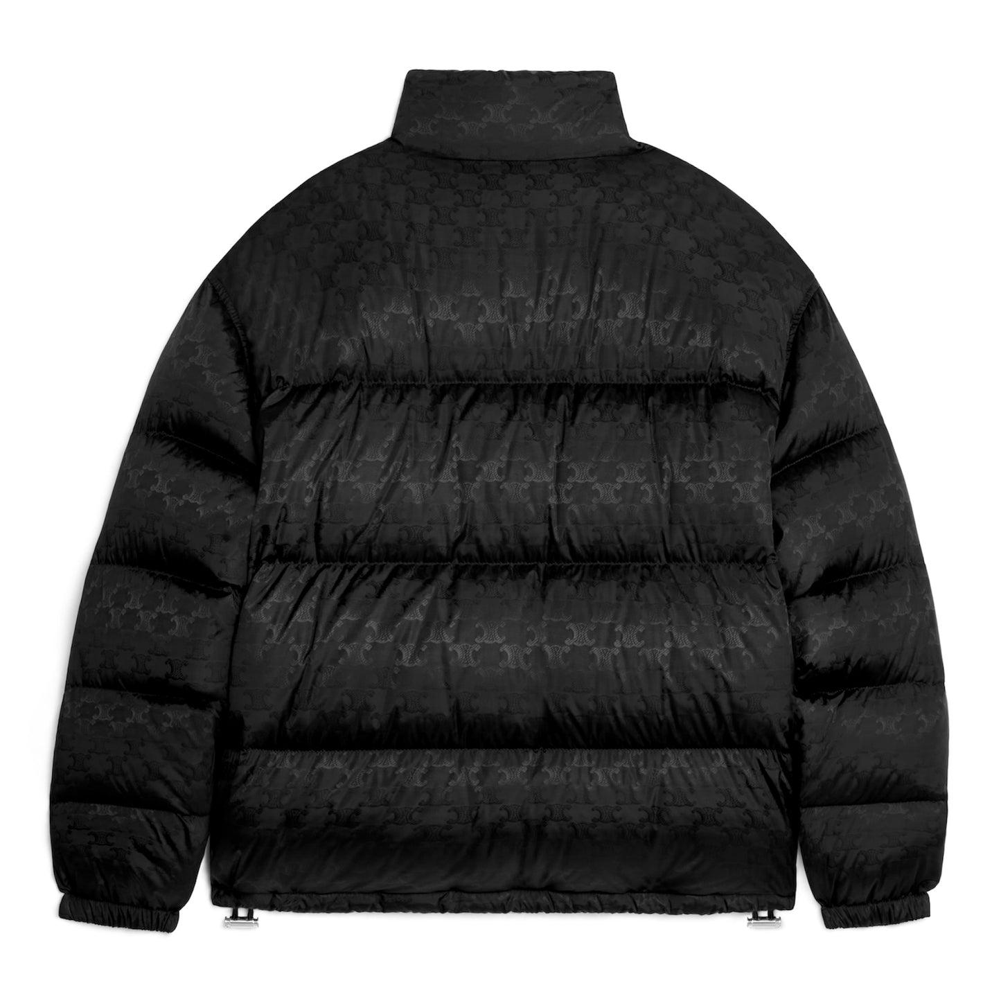 Celine Down Jacket with Celine Print in Triomphe Nylon Jacquard (Men's)