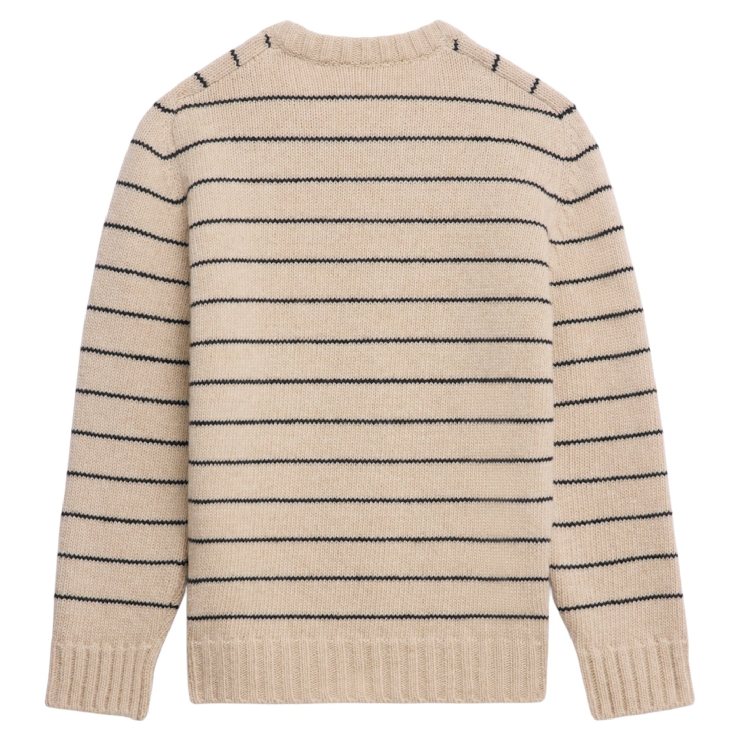 Celine Triomphe Crewneck Sweater in Striped Wool (Men's)